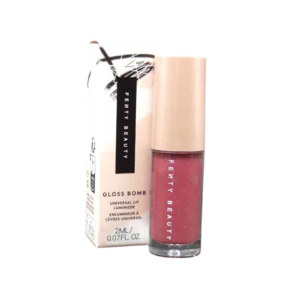 Fenty Beauty Gloss Bomb Universal Lip Luminizer RiRi 08 Rose Mauve Nude …
